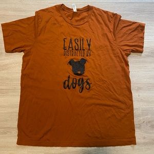 Easily distracted by dogs